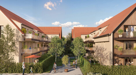 Programme immobilier neuf Le Clos des Vignes - Barr résidence intimiste proche centre-ville et gare (67140) - Référence : 15899