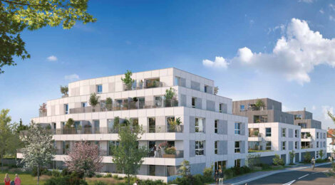 Programme immobilier neuf Les Jardins Sophoras - Bischheim à quelques minutes de Strasbourg (67800) - Référence : 15928
