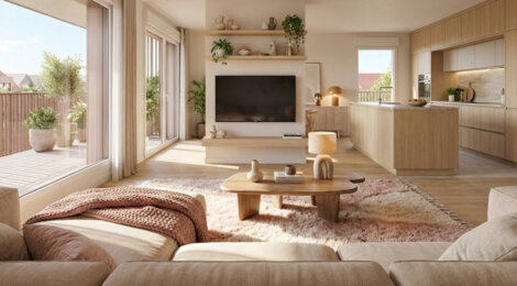 Programme immobilier neuf VILLAS L'ECRIN - Bischoffsheim : logements neufs sécurisés et verdoyants proche des commodités (67870) - Référence : 7870
