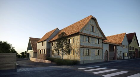 Programme immobilier neuf Villa campestra - Breuschwickersheim : logements neufs du studio au T5 proche de Strasbourg (67112) - Référence : 9419