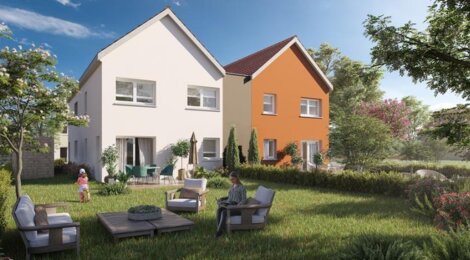 Programme immobilier neuf LES CARRES POST'O - Burnhaupt-le-Haut : Résidence T4–T5 avec cadre naturel et confort optimisé proche des services (68700) - Référence : 5211