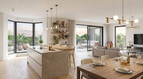 Programme immobilier neuf L'OREE de NEULAND - Colmar cadre verdoyant dans le quartier des Maraîchers (68000) - Référence : 17454