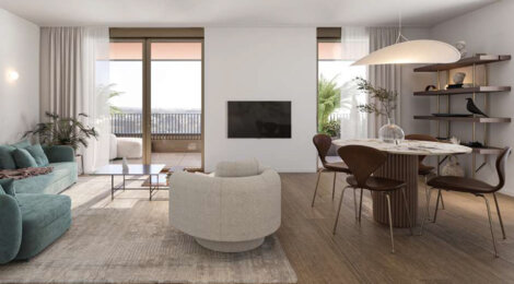 Programme immobilier neuf Les jardins République - Colmar centre et gare de Colmar accessibles dans un rayon de 8 min à pied (68000) - Référence : 14004