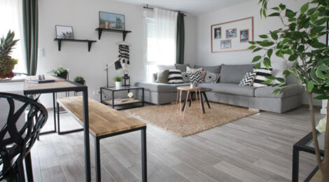 Programme immobilier neuf les carrés osmia - Colmar Duplex-Jardin proche centre (68000) - Référence : 14057