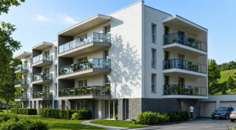 Programme immobilier neuf Résidence de la Source - Contz-les-Bains appartements neufs du studio au 3 pièces près du Luxembourg (57480) - Référence : 18621