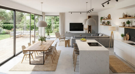 Programme immobilier neuf LES carrés darian - Dachstein duplex avec jardin à 26 min de Strasbourg (67120) - Référence : 18396