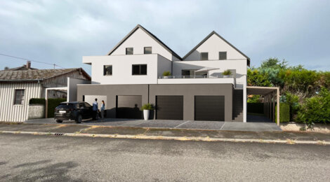 Programme immobilier neuf DUO CCMI - Dachstein vue sur  environnement verdoyant (67120) - Référence : 8569