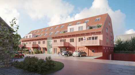 Programme immobilier neuf EDINGSTONE - Dingsheim : logements neufs sécurisés et verdoyants en quartier ancien (67370) - Référence : 7792