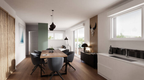 Programme immobilier neuf LES DUOS DU VIGNOBLE - Ergersheim : Résidence T2–T4 avec cadre naturel et confort optimisé proche des commodités (67120) - Référence : 6651