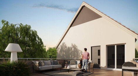 Programme immobilier neuf LES DUOS DU VIGNOBLE - Ergersheim : Résidence T2–T4 avec cadre naturel et confort optimisé proche des commodités (67120) - Référence : 6651