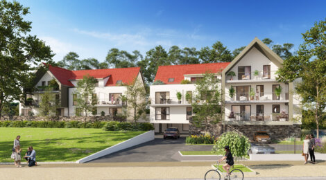 Programme immobilier neuf L'ADRET - Ernolsheim-Bruche accès à Strasbourg en 20 min (67120) - Référence : 11176