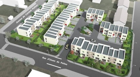 Programme immobilier neuf Le Hameau - Folschviller : Maisons T4–T5 avec jardins privatifs et garages en proximité des services (57730) - Référence : 19
