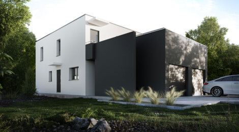 Programme immobilier neuf Duo CCMI - Gambsheim dans un cadre résidentiel proche de Strasbourg (67760) - Référence : 14164