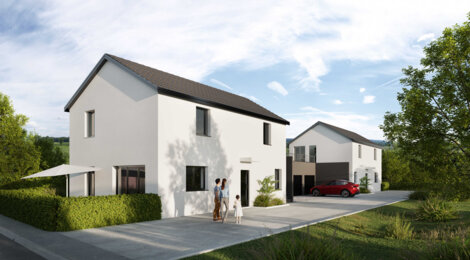 Programme immobilier neuf Les duos des Lilas - Geudertheim à proximité de Brumath (67170) - Référence : 8450