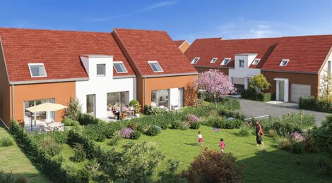 Programme immobilier neuf Les Jardins d'Ostara - Haguenau : logements neufs sécurisés et verdoyants proche des commodités (67500) - Référence : 18036
