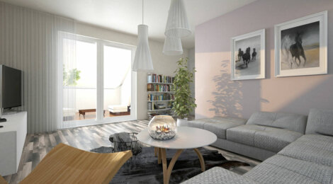 Programme immobilier neuf Villa AUGUSTA - Handschuheim : logements neufs lumineux et spacieux proche de Strasbourg (67117) - Référence : 7416