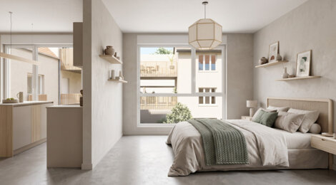 Programme immobilier neuf Villa AUGUSTA - Handschuheim : logements neufs lumineux et spacieux proche de Strasbourg (67117) - Référence : 7416