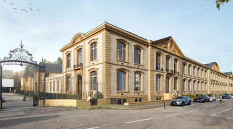 Programme immobilier neuf DOMAINE DE WENDEL - Hayange bâtisse historique en pierre de Jaumont (57240) - Référence : 18048