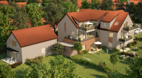 Programme immobilier neuf Les villas d'Hera - Hoerdt à proximité des commodités (67720) - Référence : 7805
