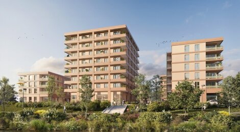 Programme immobilier neuf JARDIN DES EAUX VIVES - Huningue : logements neufs sécurisés et verdoyants proche des commodités (68330) - Référence : 15382