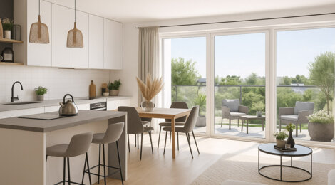 Programme immobilier neuf Le Kin - Huningue Trois Frontières  proche de Bâle (68330) - Référence : 15978