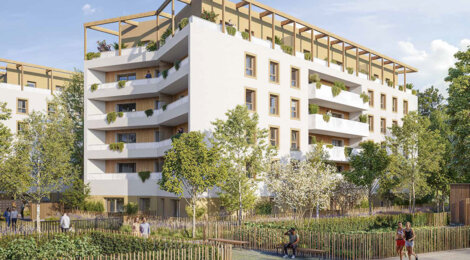 Programme immobilier neuf LOrée du Parc - Illkirch-Graffenstaden au bord du canal près de Strasbourg (67400) - Référence : 15943
