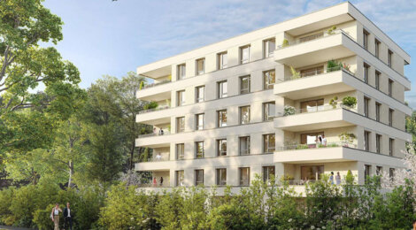 Programme immobilier neuf RIVAGE - Illkirch-Graffenstaden cadre naturel près Strasbourg et Parc d Innovation (67400) - Référence : 17629