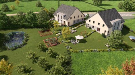 Programme immobilier neuf Les Carrés RUISS'O - Jettingen en pleine nature (68130) - Référence : 7926