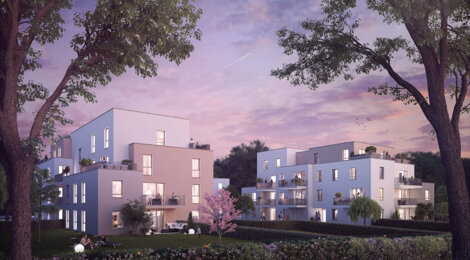Programme immobilier neuf H2O - Kembs : logements neufs T1–T4 proche de Mulhouse (68680) - Référence : 15933