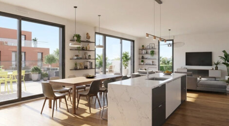 Programme immobilier neuf Gar'dénia - Lingolsheim logements du 2 au 5 pièces avec jardin ou terrasse (67380) - Référence : 17965