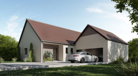 Programme immobilier neuf Maison en CCMI - :Lupstein à deux pas de la  gare TER  de Dettwiller (67490) - Référence : 9448