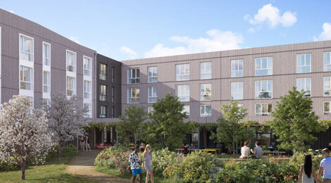 Programme immobilier neuf MY CAMPUS 2 - Metz logements étudiants proches des grandes écoles (57000) - Référence : 18067