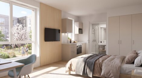 Programme immobilier neuf MY CAMPUS 2 - Metz logements étudiants proches des grandes écoles (57000) - Référence : 18067