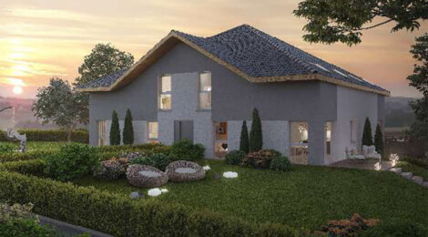 Programme immobilier neuf LES CARRÉS FLOW - Minversheim : Résidence T4–T5 avec luminosité optimale et espaces extérieurs proche de Brumath (67270) - Référence : 2270