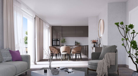Programme immobilier neuf ACACIA - Mittelhausbergen : logements neufs sécurisés et verdoyants proche de Strasbourg (67206) - Référence : 14989