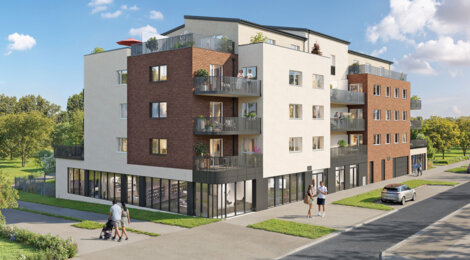 Programme immobilier neuf QUARTIER LIZE - LES TERRASSES DE LIZE - Montigny-lès-Metz cadre verdoyant aux portes de Metz (57950) - Référence : 18046