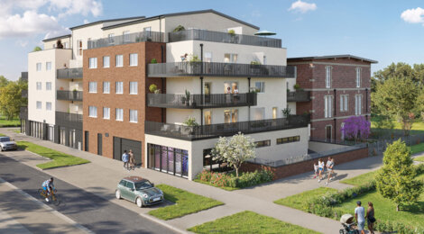 Programme immobilier neuf QUARTIER LIZE - LES TERRASSES DE LIZE - Montigny-lès-Metz cadre verdoyant aux portes de Metz (57950) - Référence : 18046
