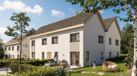Programme immobilier neuf LES CARRES NOMU - Morschwiller-le-Bas : Résidence T4–T5 avec cadre résidentiel et confort optimisé proche des commodités (68790) - Référence : 7246