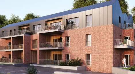 Programme immobilier neuf les terrasses du Rebberg - Mulhouse, cadre verdoyant et connecté au Rebberg (68100) - Référence : 17968