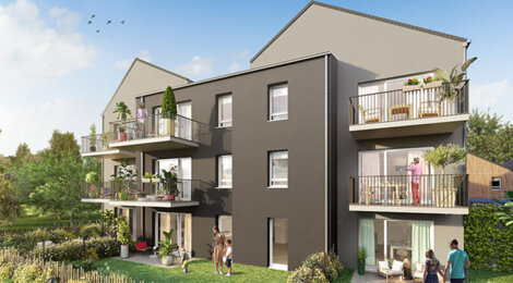 Programme immobilier neuf LES VILLAS DU PARC - Nancy appartements neufs au cœur de la verdure (54000) - Référence : 17998