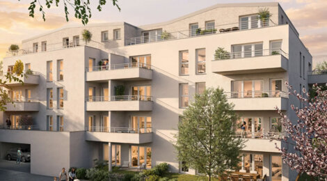 Programme immobilier neuf Le Bag-Art - Nancy cadre verdoyant proche centre ville et tramway (54000) - Référence : 18049