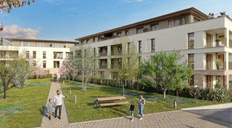 Programme immobilier neuf SIGNATURE - TROIS MAISONS - Nancy cadre verdoyant proche de l’Université de Lorraine (54000) - Référence : 18047