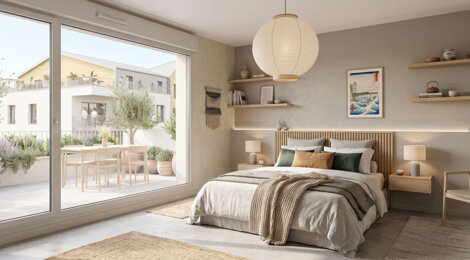 Programme immobilier neuf DOMAINE DE BUTHEGNEMONT - Nancy cadre verdoyant proche parc Cure d'Air (54000) - Référence : 18065