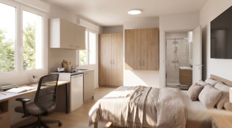 Programme immobilier neuf RUE DE LA COLLINE - Nancy studio bis réhabilité près des commodités (54000) - Référence : 18053