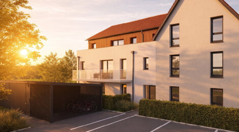 Programme immobilier neuf LES RIVES DU MUHLBACH - Oberschaeffolsheim, une adresse paisible près du Muhlbach et de Strasbourg (67203) - Référence : 17689