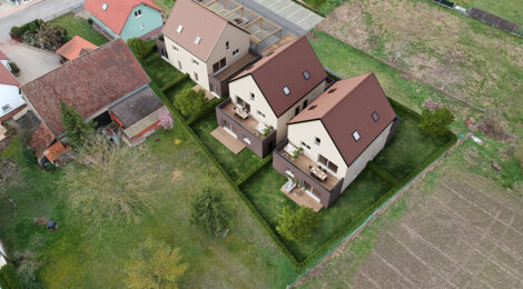 Programme immobilier neuf les duos du batelier - Offendorf cadre verdoyant calme proche frontière (67850) - Référence : 12663