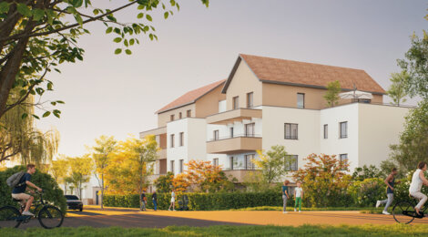 Programme immobilier neuf L'Éden - Ostwald proche Strasbourg en 10 min (67540) - Référence : 15895