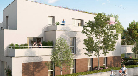 Programme immobilier neuf Les Cadrils - Rixheim à proximité du centre-ville (68170) - Référence : 9120