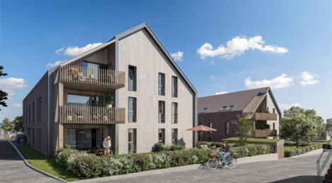 Programme immobilier neuf CLOS ROMANE - Rosheim appartements avec vue sur la campagne vosgienne (67560) - Référence : 18150