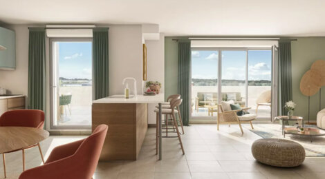 Programme immobilier neuf Solaris - Saint-Louis à 10 min de Bâle près tramway et centre-ville (68300) - Référence : 16810